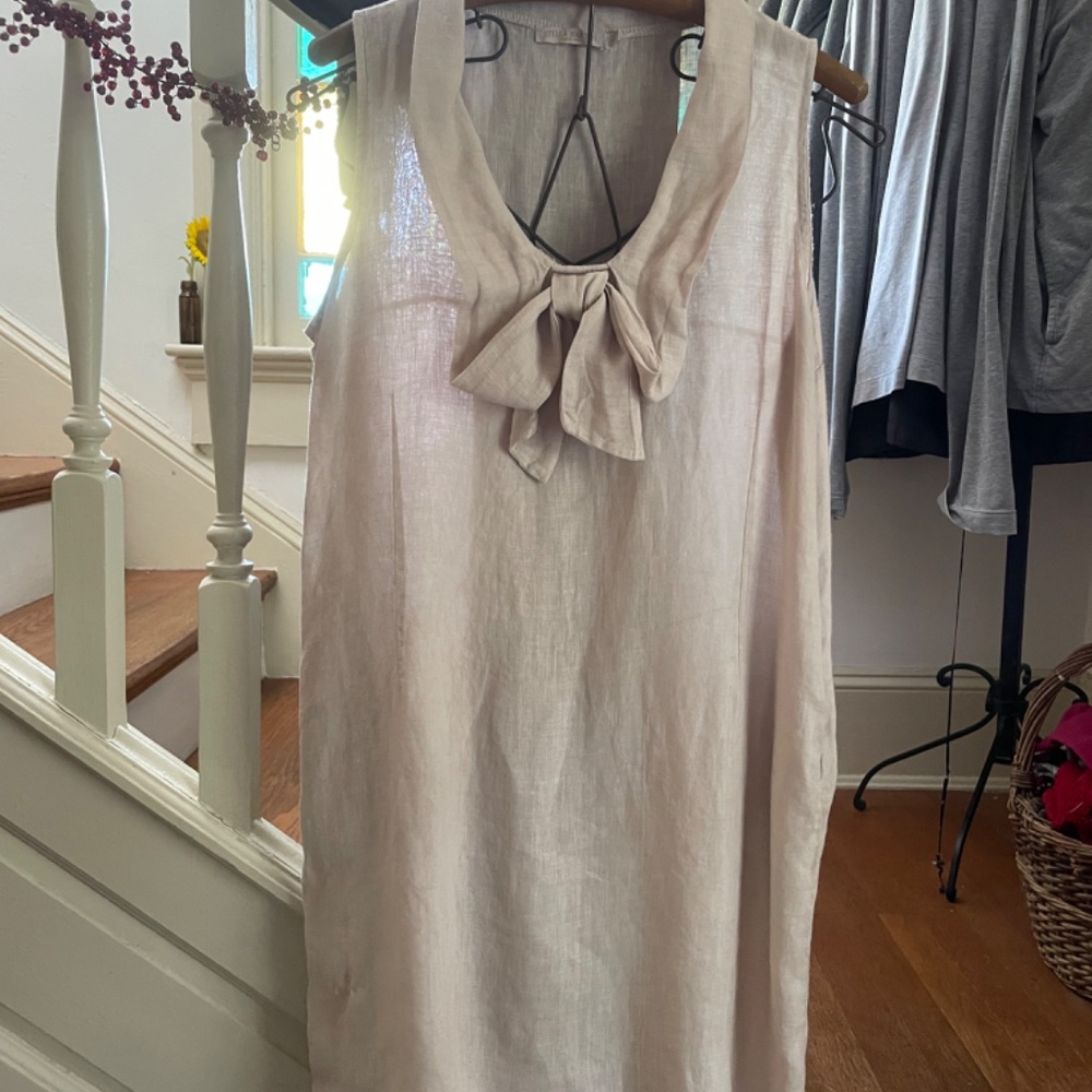 Stella Martini Linen Shift
